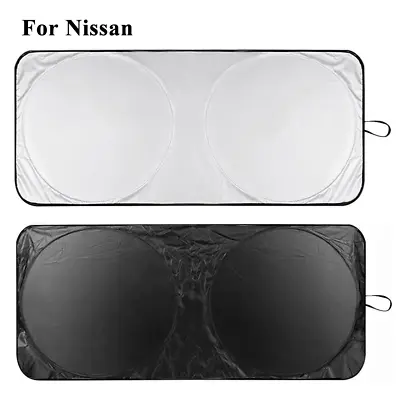 For Nissan Large Car Windshield Sun Shade Screen UV Block Window Visor Cover • $11.89