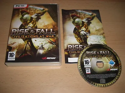 £4.49 • Buy RISE AND & FALL - CIVILIZATIONS AT WAR Pc DVD Rom Ns FAST SECURE DISPATCH