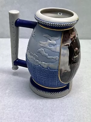 Vintage Miller Beer Stein Norman Rockwell Bottom Of The Sixth 1949 W/ COA • $4
