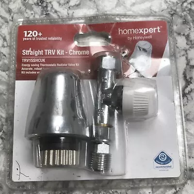 Honeywell Straight TRV Chrome Thermostatic Valve TRV15SHCUK • £8