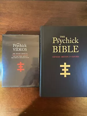 THEE PSYCHICK BIBLE  Apocryphal Scriptures Ov Genesis P'orridge Signed Numbered • $777.23