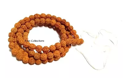 5 Mukhi Rudraksha Mala Five Face Rudraksh 5mm Bead Size 100% Genuine Energized • $9.99