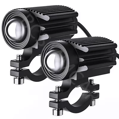 Car Truck SUV Spotlight Headlight Fog Lights Projector Lens LED Working Lamps • $28.78