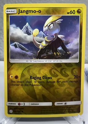 Pokemon JANGMO-O 160/236 Cosmic Eclipse Rev Holo - MINT • $2.49