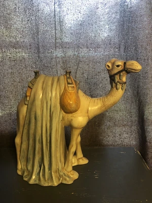 $25 • Buy Vintage Camel Staue Figurine Nativity Set