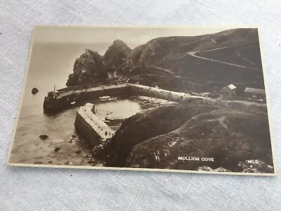 Mullion Cove Cornwall - 1937 RPPC - British Manufacture • £2