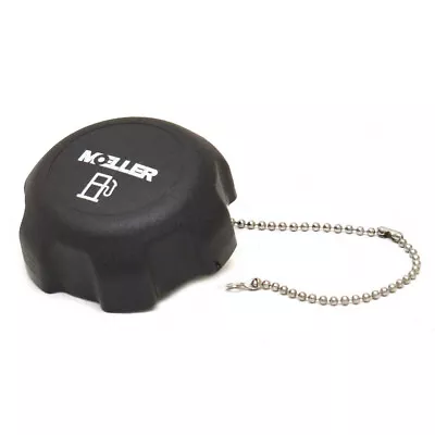 Moeller Boat Fuel Tank Cap | W/ Ball Chain Tether Black • $25.09