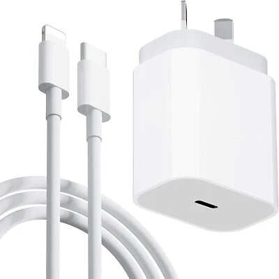 $11.99 • Buy 20W USB Type-C Wall Adapter Fast Charger PD Power For IPhone 14 13 12 Pro IPad