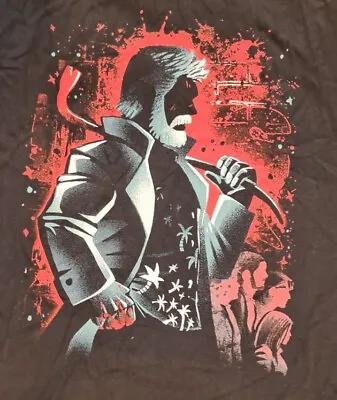 BRAND NEW QWERTEE BILLY THE BUTCHER BLACK T-SHIRT Size 2XL XXL THE BOYS • £15