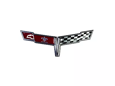 1980 Corvette Front Nose Flag Emblem 80 C3 Made In The USA • $89.93