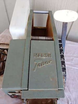 Marsh Stencil Machine Co 5 HT T Gummed Tape Dispenser • $99