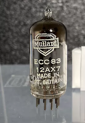 Mullard ECC83 / 12AX7 MC1 B7G #182 Dual Triode Tube Vintage Rare • $375