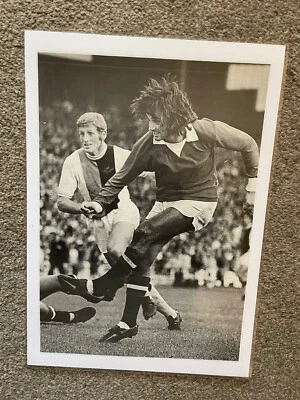 £2.99 • Buy Lamimated  Iconic Picture The Late Great George Best Man Utd Good Condition