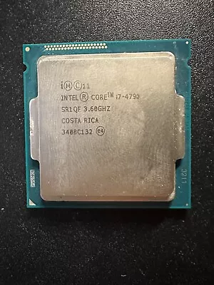 Intel Core I7 4790 3.6 GHz Quad-Core Processor CPU • $49