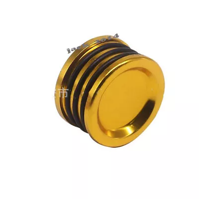 FOR B16 B18 B17 B20 GSR SI Gold ENGINE CAM SHAFT SEAL COVER CAP PLUG ALUMINUM • $6.95