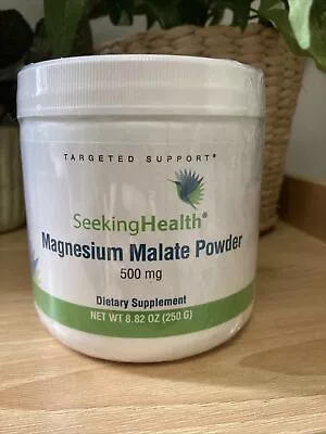Seeking Health Magnesium Malate Powder 500 Mg Dimagnesium Malate Exp 02/25 • $17.99