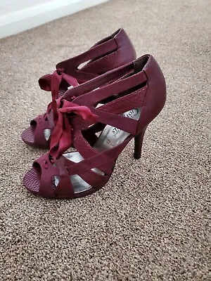 £10.99 • Buy Ribbon High Heel Shoes Size 5 New Look Worn Once