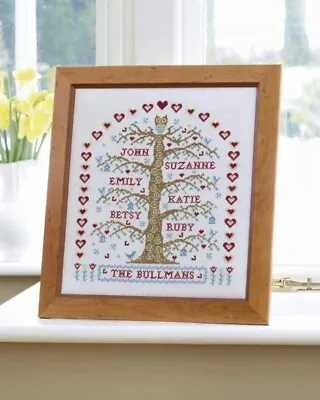 Historical Sampler Company - My Family Tree Counted Cross Stitch Ki • £22.99