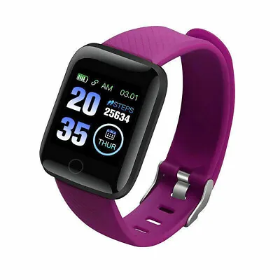 $7.99 • Buy Bluetooth Smart Watch Sport Bracelet Wristband Heart Rate Blood Pressure Monitor