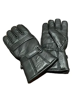 Premium Winter Motorcycle Gloves | Black Sheep Leather 3m Thinsulate Gauntlet • $18.99