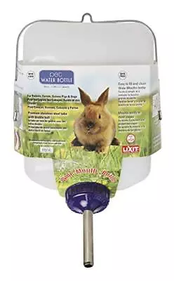 Lixit 64oz / Half Gallon Weather Resistant Water Bottle For Rabbits And Other Of • $12.24