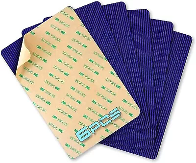 LARGE Size Pool Cover Repair Patch Kit Blue  6 Pack Self Adhesive 8x12 In • $19.99