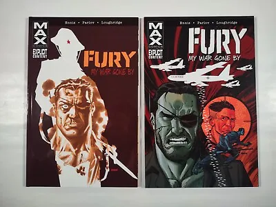 Fury: My War Gone By - Volume 1 & 2 - Garth Ennis - TPB GN - Marvel MAX 2012 • $44.99