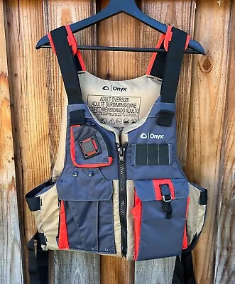 $49.99 • Buy Onyx Kayak Fishing Paddle Vest Life Jacket, Adult Oversized NWOT