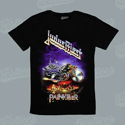 Unisex English Heavy Metal Judas Priest Pain Killer Music Band Rock T-Shirt • $36