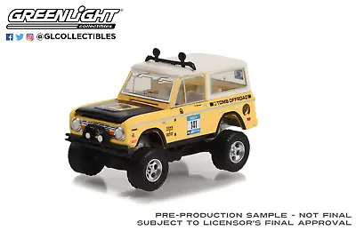 Greenlight 1/64 1969 Ford Bronco #141 Rebelle Rally Toms Offroad 30389 • $3.99