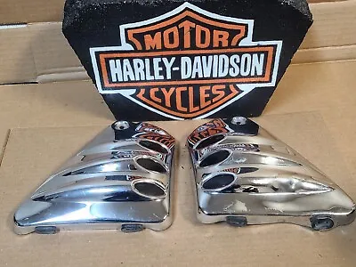 2005 Harley-Davidson CVO V-Rod VRSCSE Side Covers Chrome 66337-05 66338-05 • $99.99