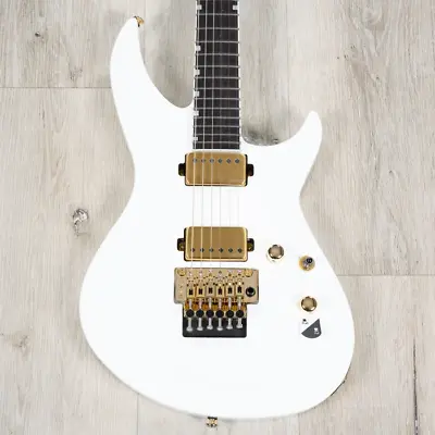 ESP LTD H3-1000FR Guitar Macassar Ebony Fretboard Floyd Rose Snow White • $1399