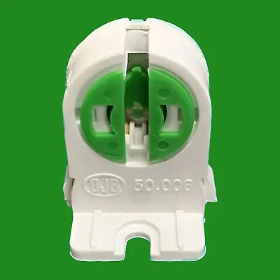 8x T5 Base Fluorescent & LED Tube Lamp Holder G5 Socket Snap-In Slide-On Fitting • £6.49