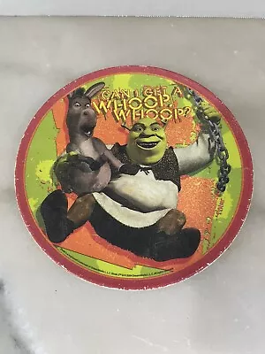 Shrek Melamine Vintage Disney 8” Plate • $12