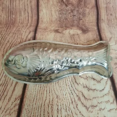 Vintage Metal Fish Shaped Pate/Terrine/ Chocolate/Jelly Mould/Mold Wall Hanging? • £19.99