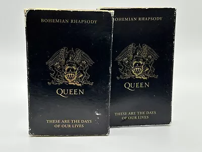 Queen Bohemian Rhapsody France And Uk Cassette Single 1992 Pair Of Cassettes • £7.95