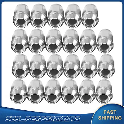 23 Chrome Lug Nuts  3/4  For Jeep Wrangler TJ YJ XJ KJ KK ZJ MJ JK JKU 1/2-20 • $20.99