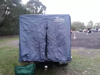 Tent To Suit Any Dual Cab Styleside Ute With A Canopy - In Grey - Simple Setup • $175