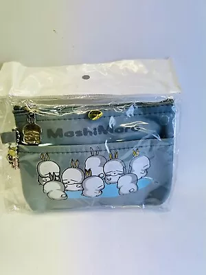 Mashi Maro Mashimaro 2002 Anime Japan Korean Money Bag W/Charm NEW! Green/gray • $17