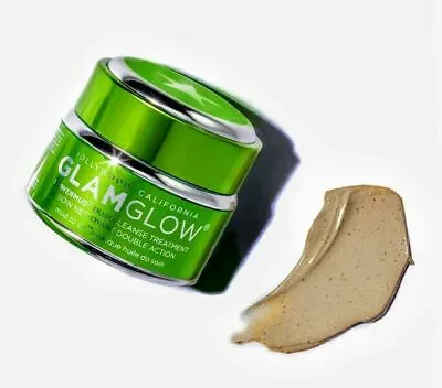 Glamglow ~ POWERMUD DualCleanse Treatment Mud To Oil ~ .5oz / 15g  • $7.99