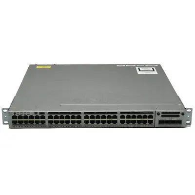 Cisco WS-C3850-48T-S V04 48x GB RJ45  + 2x GB SFP + 2 X 10GB SFP+ Managed Switch • £159.31