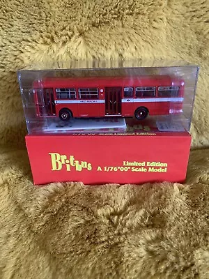 BRITBUS ME-01 AEC MERLIN SINGLE DECK BUS LONDON TRANSPORT RED ARROW 1:76 Scale • £20