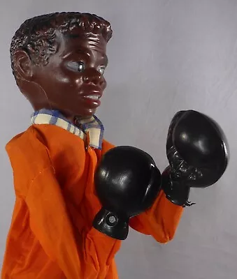 Vintage Boxing Hand Glove Puppet 1970s Muhammed Ali Boxer Moving Arms • £6.50