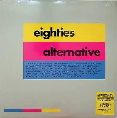 £19.99 • Buy 80s Alternative- Best Of The Eighties 2-LP NEW Pixies/Lotus Eaters/John Foxx ++