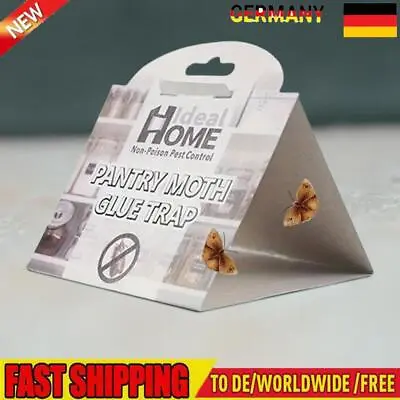 6PCS Moths Pheromone Killer Moth Pheromone Trap Non-Toxic Safe For Kitchen House • £7.37