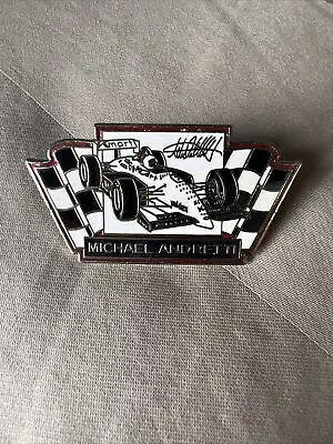 Michael Andretti Newman/Hass Racing Kmart Collectors Lapel/Pin NEW Vintage • $22