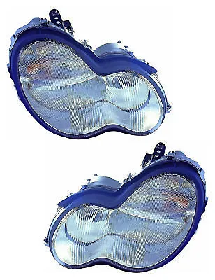 For 2001-2007 Mercedes Benz C Class Sedan Headlight HID Set Pair • $930.41