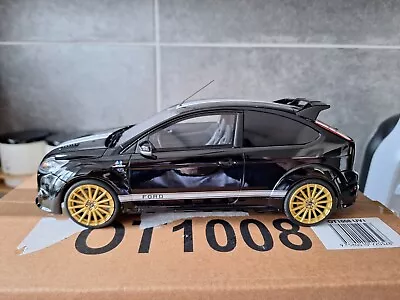 OTTO 1:18 Scale Resin Model Car -  Ford Focus RS MK2  - Le Mans  Black (OT1008) • £75