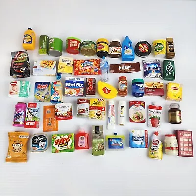 Coles Little Shop Mini Collectables Supermarket Shopping Bulk Bundle Lot 50 • $39.90