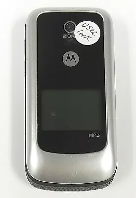 Motorola MOTO W418G - Black And Silver ( Straight Talk ) Cellular Phone • $3.39